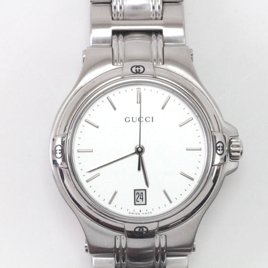 Gucci Quartz Stainless Steel Silver Watch