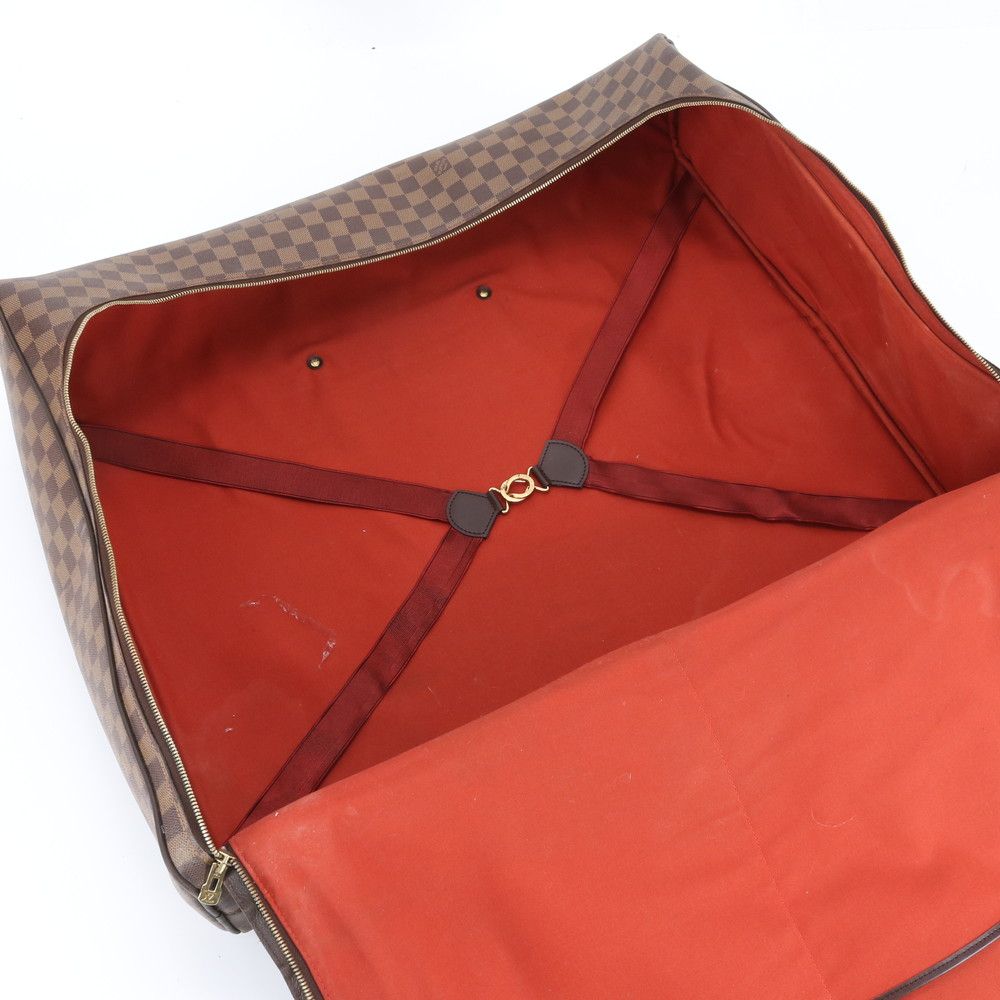 Louis Vuitton Damier Nolita GM Leather Boston Bag Business Travel Tote Carry — view 7
