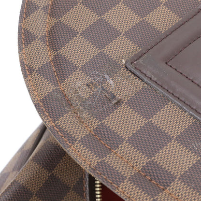 Louis Vuitton Damier Nolita GM Leather Boston Bag Business Travel Tote Carry — view 9