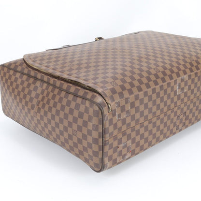 Louis Vuitton Damier Nolita GM Leather Boston Bag Business Travel Tote Carry — view 4