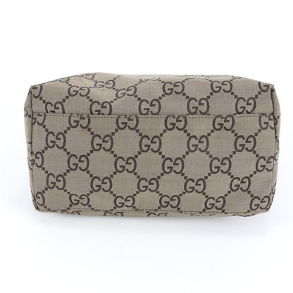 Gucci GG Nylon Leather Shoulder Bag Hand Enm — view 5