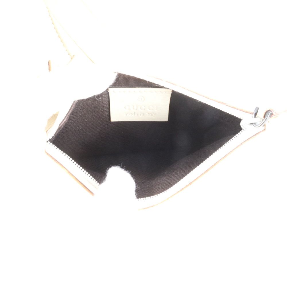Gucci Leather Shoulder Bag Hand Ebm — view 8