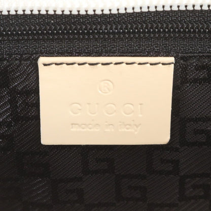 Gucci Sherry Line 002 Leather Canvas Handbag Tote Egm — view 8