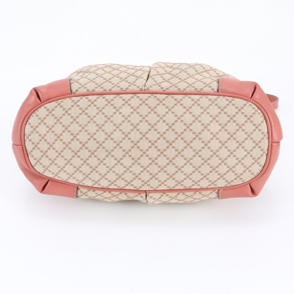 Gucci Diamante Ski Leather 2-Way Shoulder Bag Crossbody Hand Tote Enm — view 5