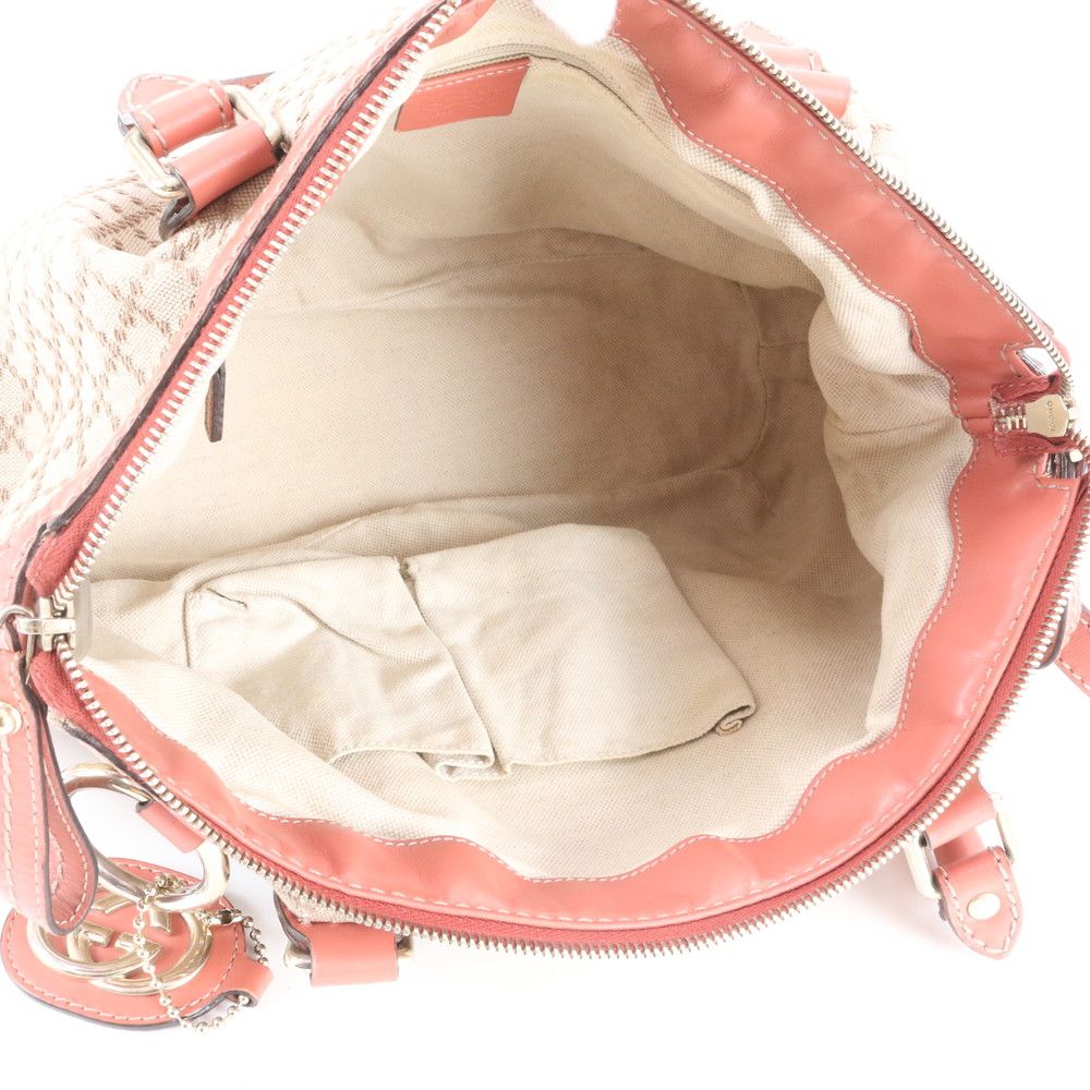 Gucci Diamante Ski Leather 2-Way Shoulder Bag Crossbody Hand Tote Enm — view 7