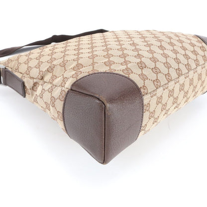 Gucci GG Canvas Leather Shoulder Bag Crossbody Messenger Business — view 4