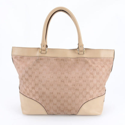 Gucci GG Canvas Brea Leather Tote Shoulder Hand Pink Ebm — view 3