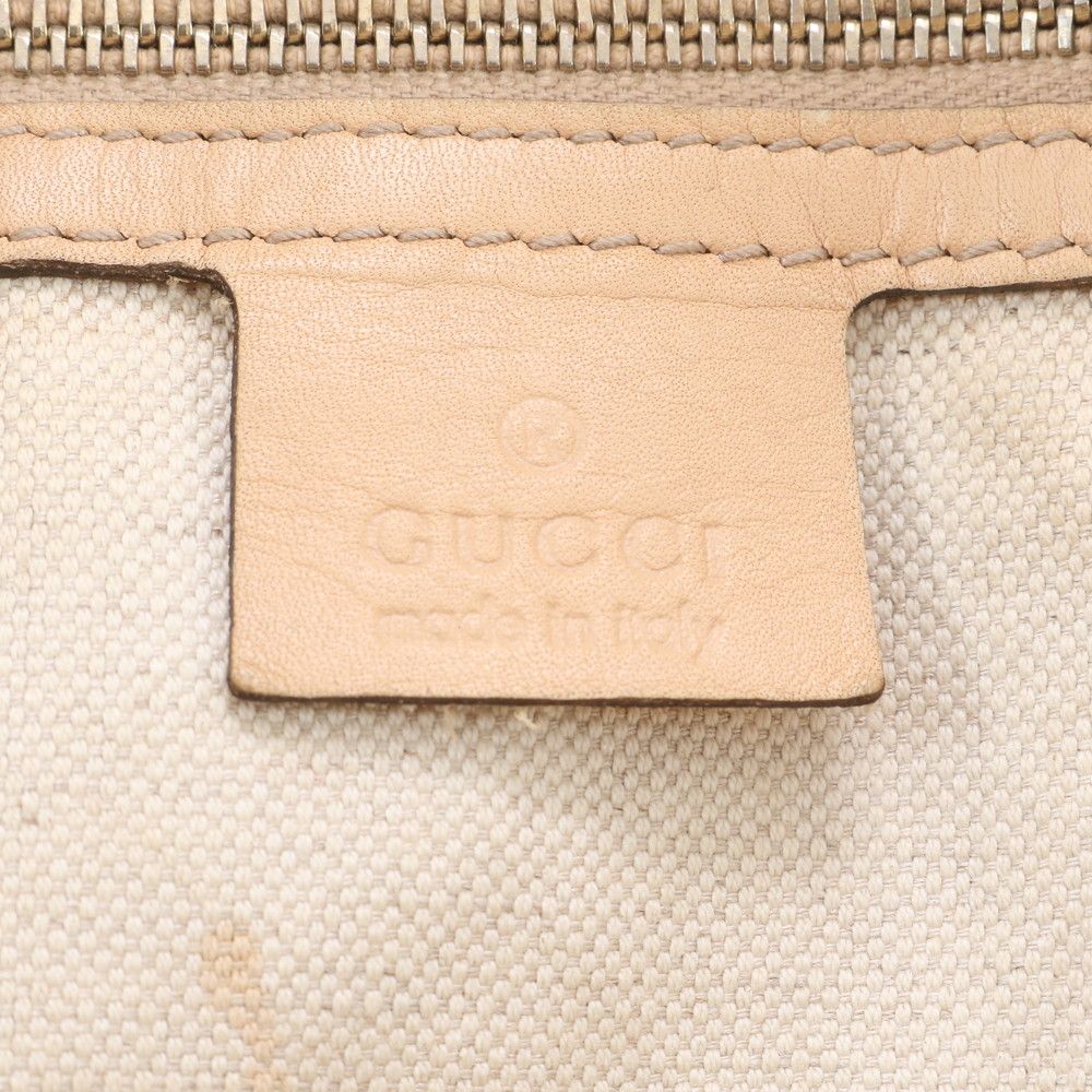 Gucci GG Canvas Brea Leather Tote Shoulder Hand Pink Ebm — view 8