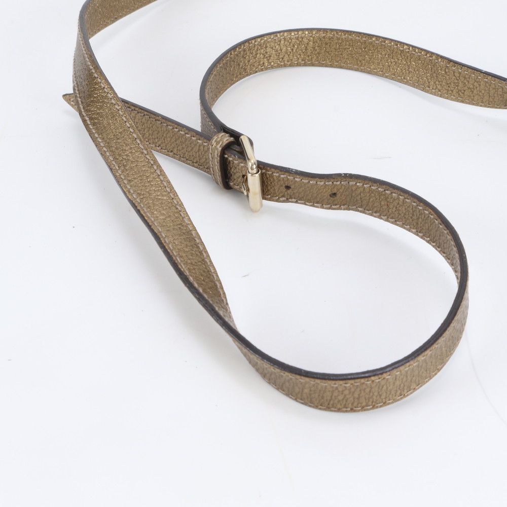 Gucci GG Canvas Leather Shoulder Bag Crossbody Ebm — view 3