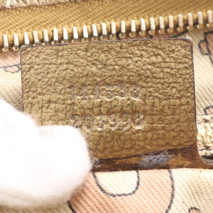 Gucci GG Canvas Leather Shoulder Bag Crossbody Ebm — view 9