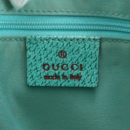 Gucci GG Canvas Leather Tote Shoulder Hand Ebm — view 8