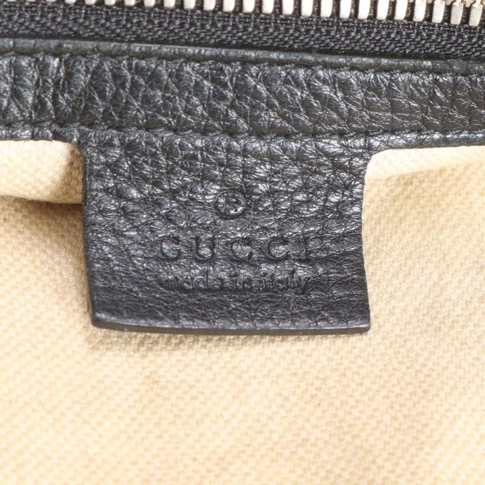 Gucci Interlocking Leather Business Document Briefcase Tote Enm — view 8