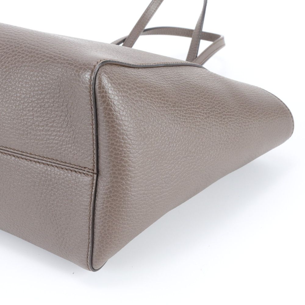 Gucci Swing Leather Tote Shoulder Hand Ebm — view 4