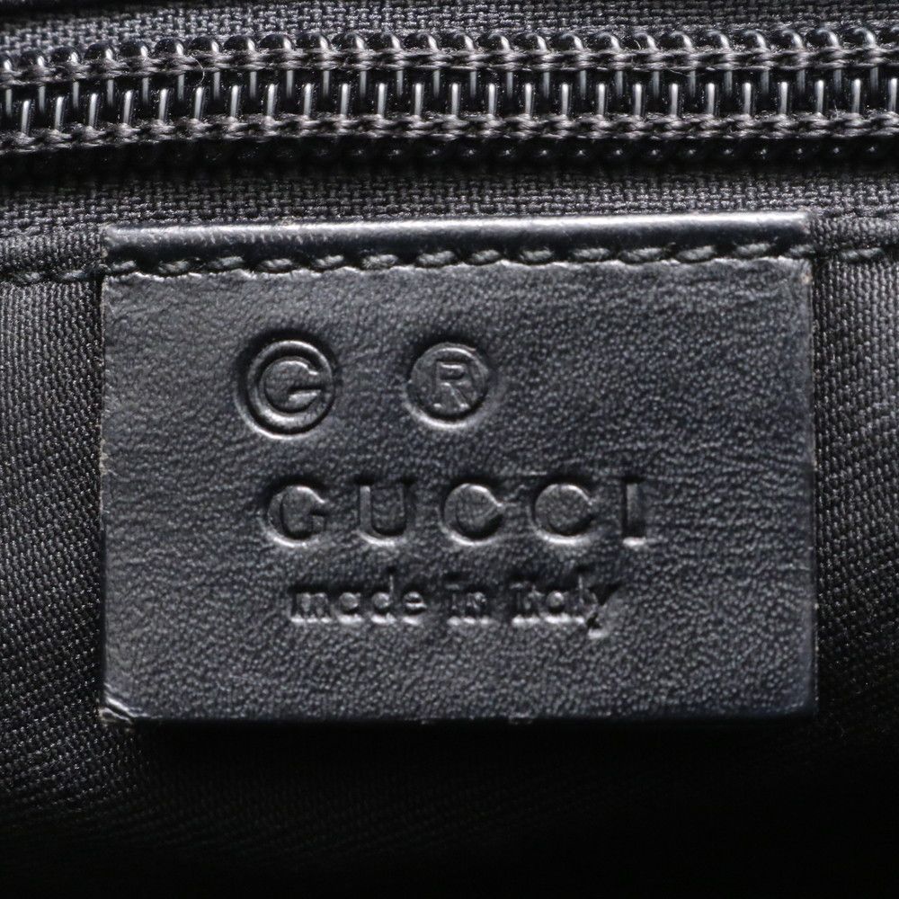 Gucci Leather 2-Way Shoulder Bag Crossbody Messenger — view 9