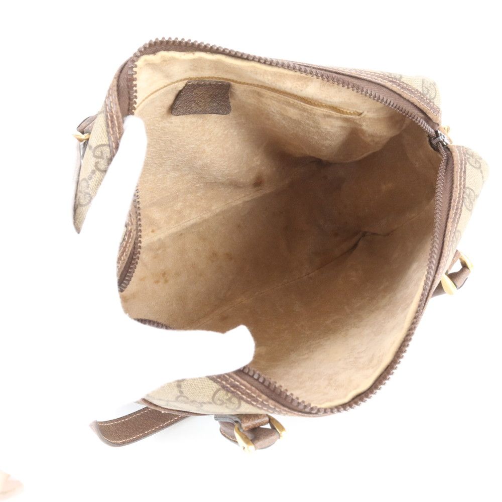 Gucci GG Supreme Leather 2-Way Tote Crossbody Shoulder Hand Egm — view 7