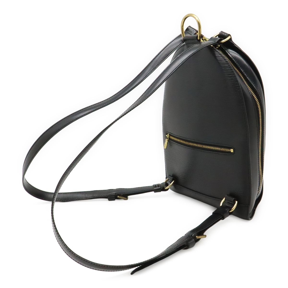 Louis Vuitton Epi Mabillon Backpack Shoulder Bag Leather Noir Black — view 2