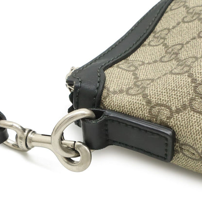 Gucci GG Supreme Sherry Line Web Messenger Bag Crossbody Beige Black — view 4