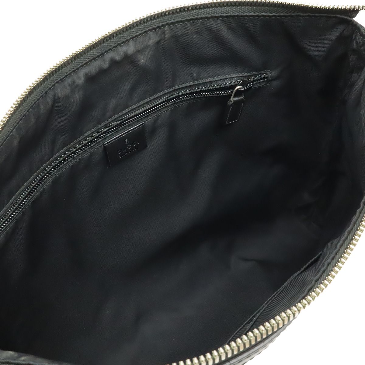 Gucci GG Supreme Sherry Line Web Messenger Bag Crossbody Beige Black — view 7