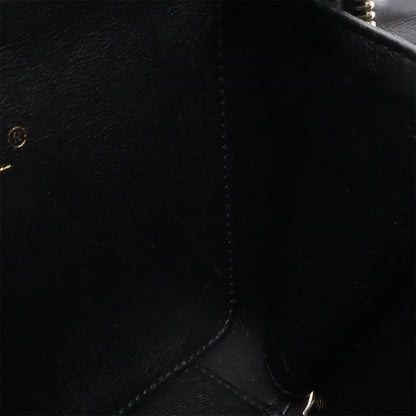 Chanel CC Filigree Small Vanity 2-Way Chain Shoulder Bag Caviar Leather Black — view 8