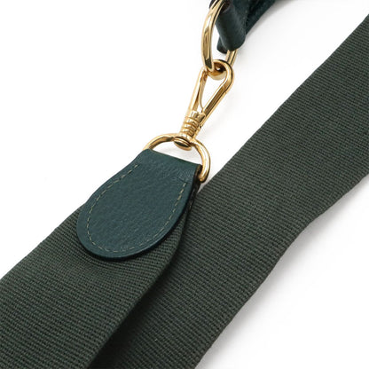 Hermes Evelyne 1 GM Shoulder Bag Taurillon Clemence Leather Green Gold — view 5