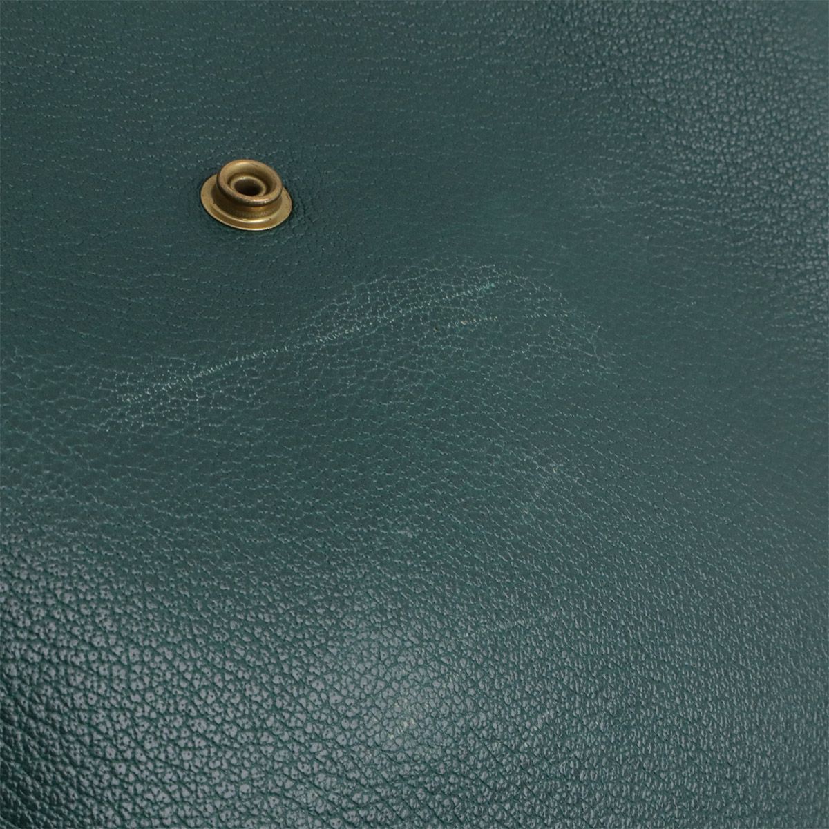 Hermes Evelyne 1 GM Shoulder Bag Taurillon Clemence Leather Green Gold — view 4
