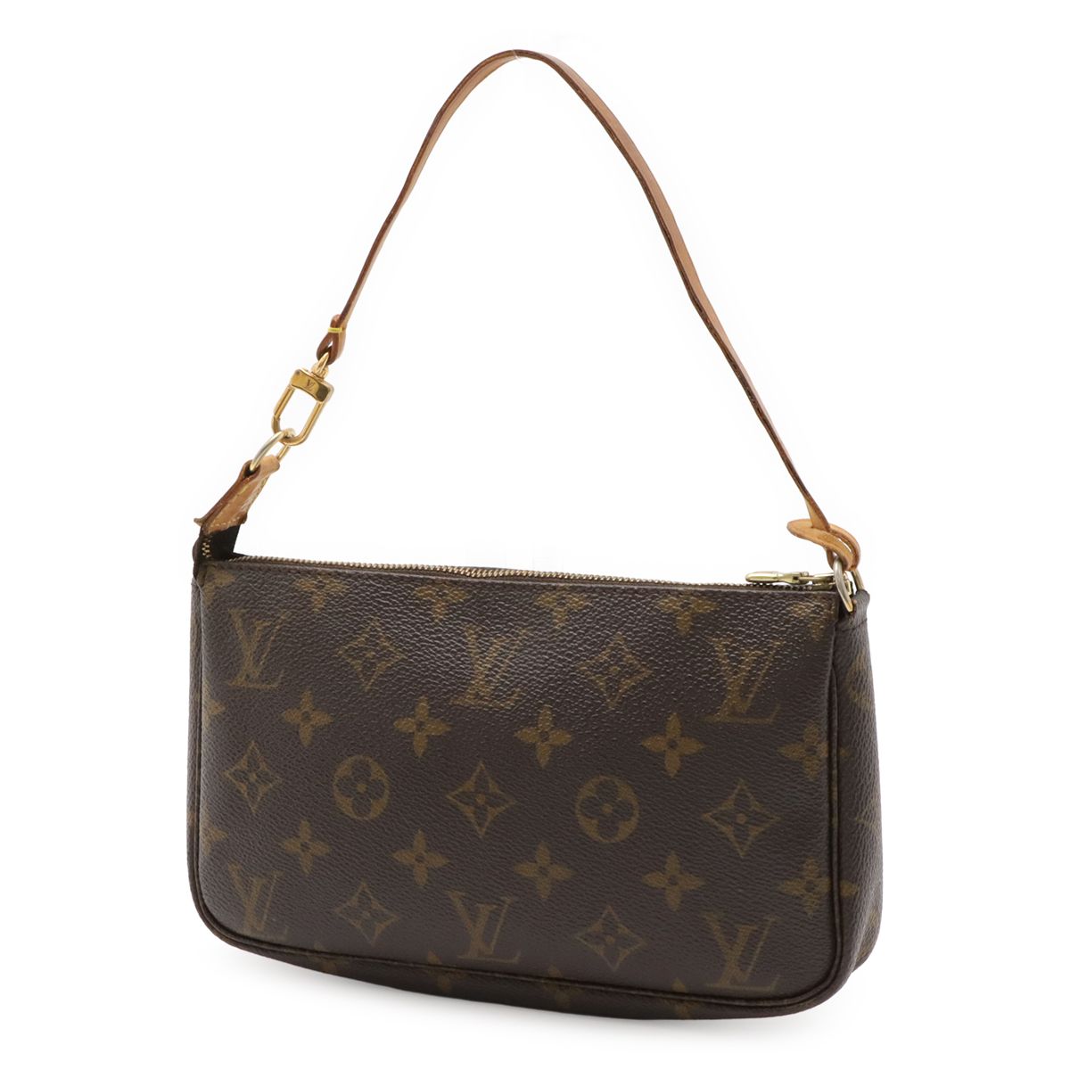 Louis Vuitton Monogram Pochette Pouch Handbag Party — view 2