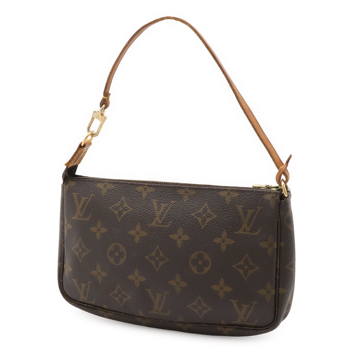 Louis Vuitton Monogram Pochette Pouch Handbag Party — view 2