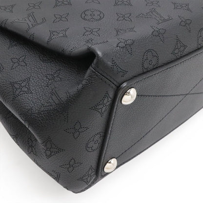 Louis Vuitton Mahina Babylon PM Shoulder Bag Leather Noir Black Silver — view 3