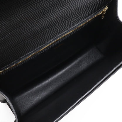 Louis Vuitton Epi Monceau Second 2-Way Shoulder Bag Noir Black Gold — view 6