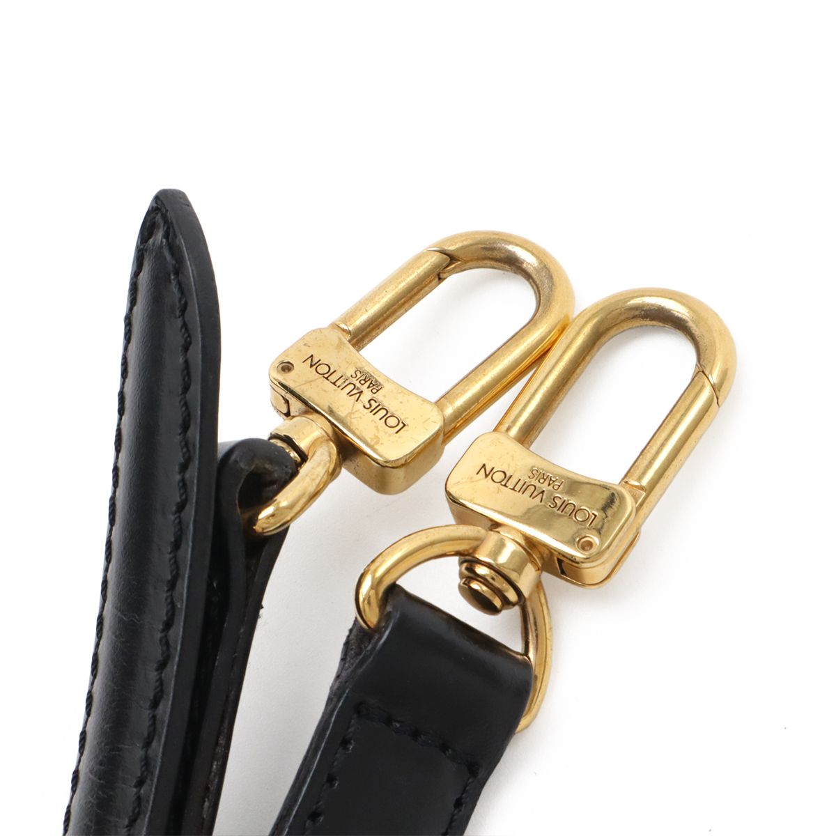 Louis Vuitton Epi Monceau Second 2-Way Shoulder Bag Noir Black Gold — view 4