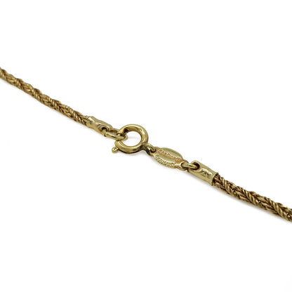 Dior CD Logo Chain Necklace Screw Gold Plated — view 5