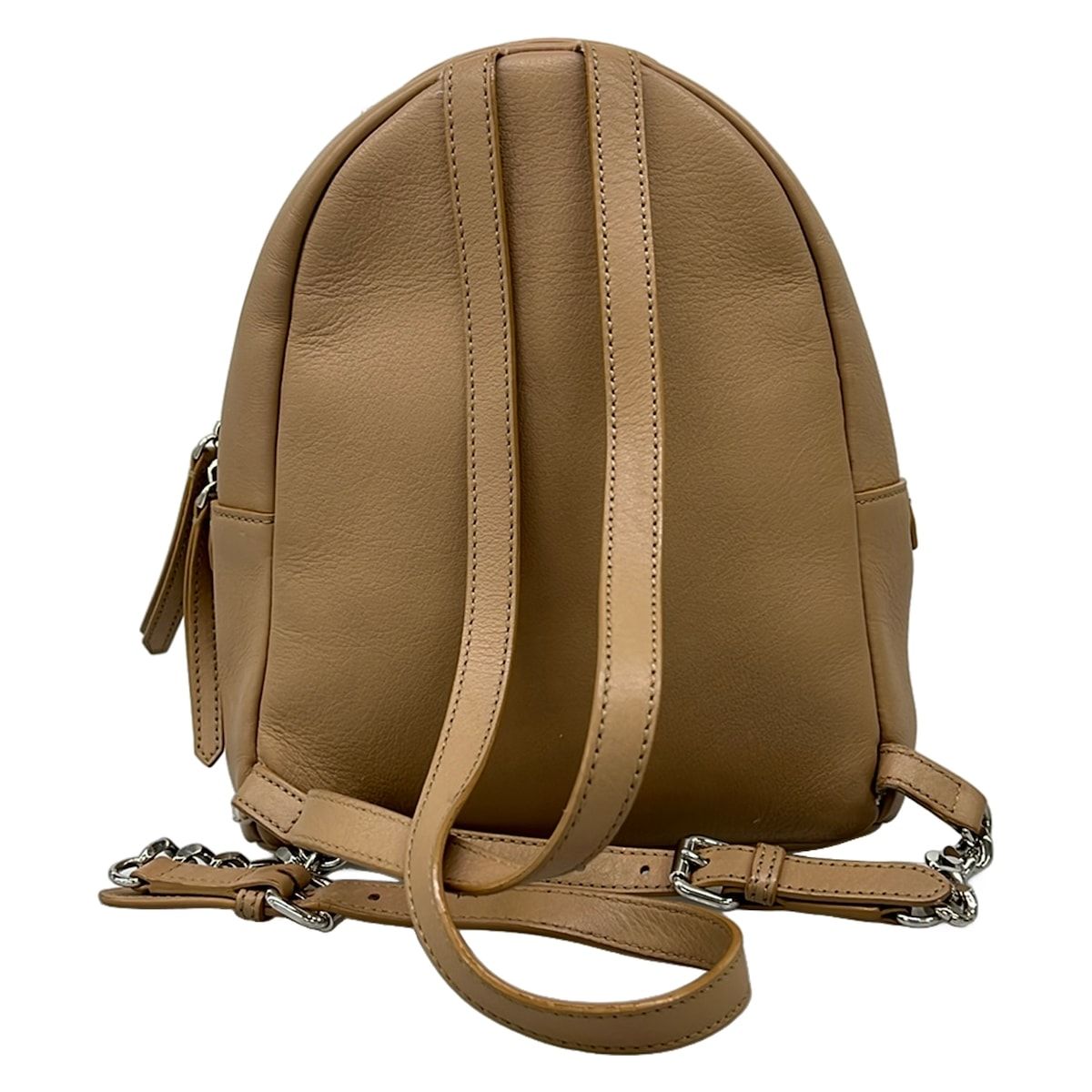 Fendi Backpack Beige Multi Mini Bag Studs Leather — view 3