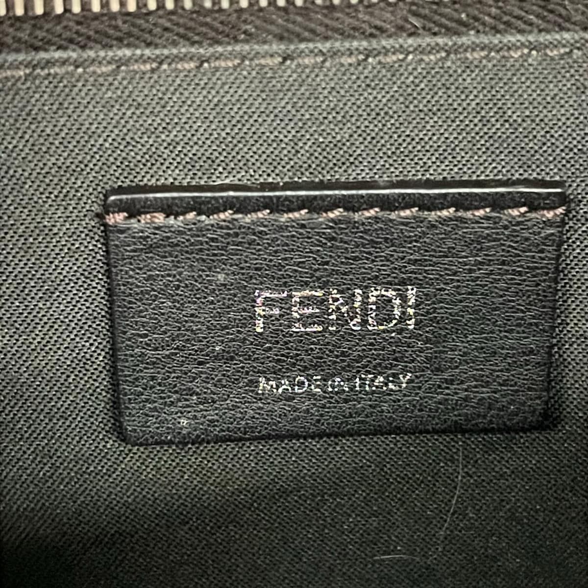 Fendi Backpack Beige Multi Mini Bag Studs Leather — view 8
