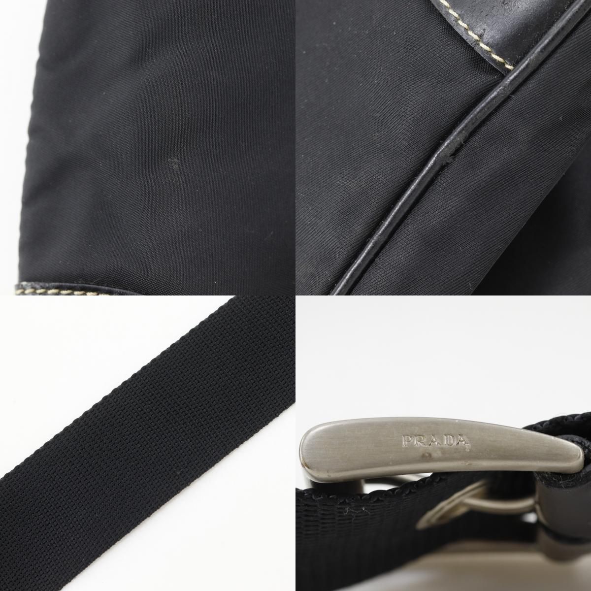 Prada Nylon Black Shoulder Bag — view 9