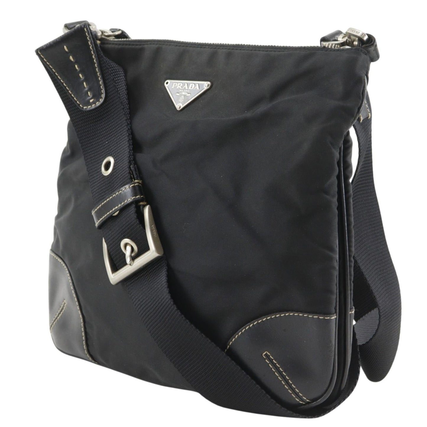 Prada Nylon Black Shoulder Bag — view 2