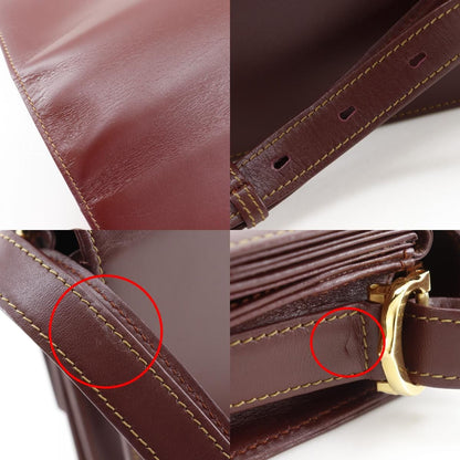 Cartier Must Line Bordeaux LadyShoulder Shoulder Bag — view 9
