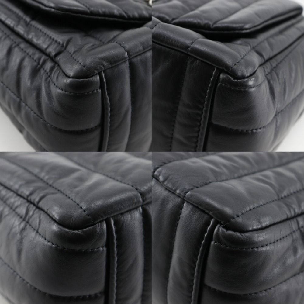 Balenciaga Monaco Quilted Calf Black Shoulder Bag — view 4