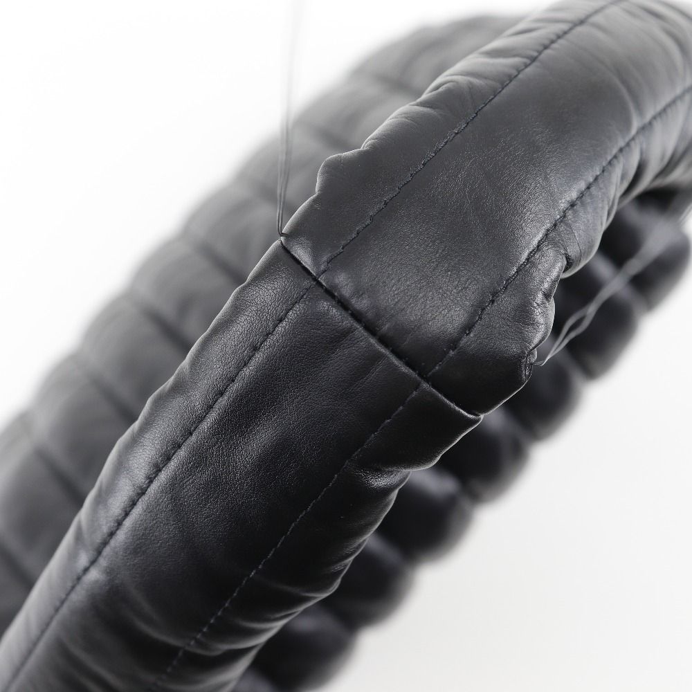 Balenciaga Monaco Quilted Calf Black Shoulder Bag — view 5