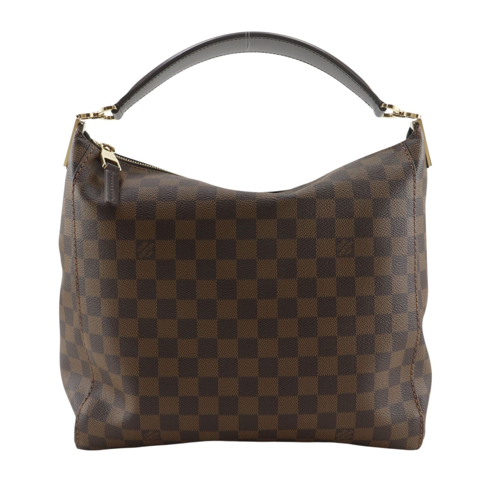 Louis Vuitton Portobello PM Damier Canvas Brown Shoulder Bag