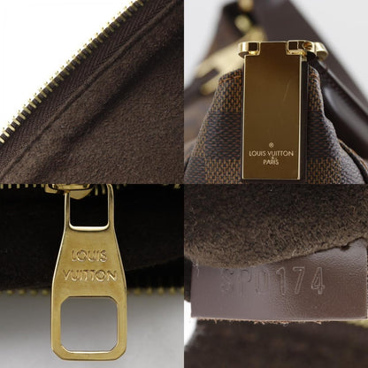 Louis Vuitton Portobello PM Damier Canvas Brown Shoulder Bag — view 9
