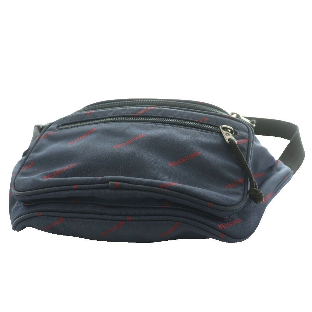 Balenciaga Explorer Belt Bag Waist Hip Navy Red SS — view 4