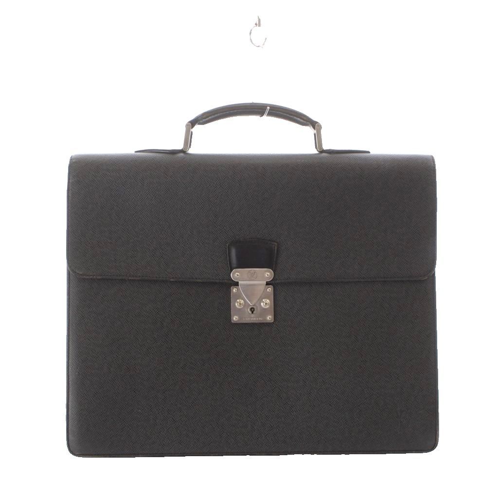 Louis Vuitton Serviette Moscova Briefcase Black