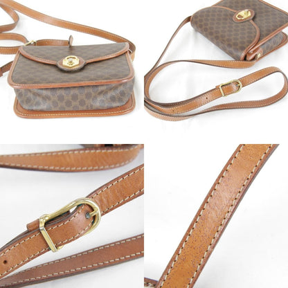 Celine Shoulder Bag Leather Brown — view 7
