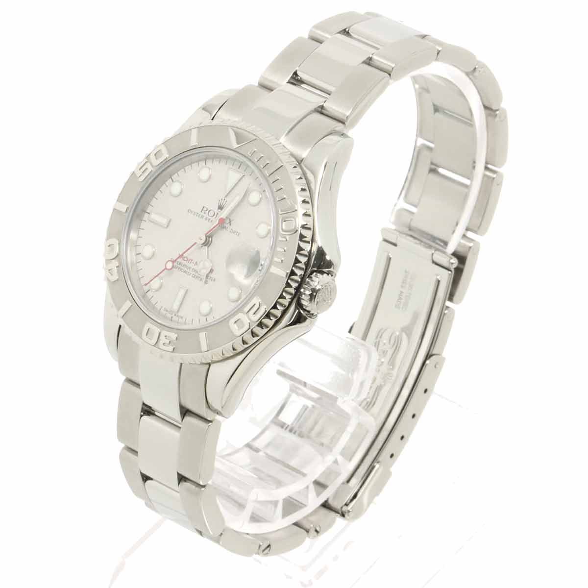 Rolex Yacht Master Star Rolesium No Boys Watch PT Platinum Bezel Date Automatic — view 2