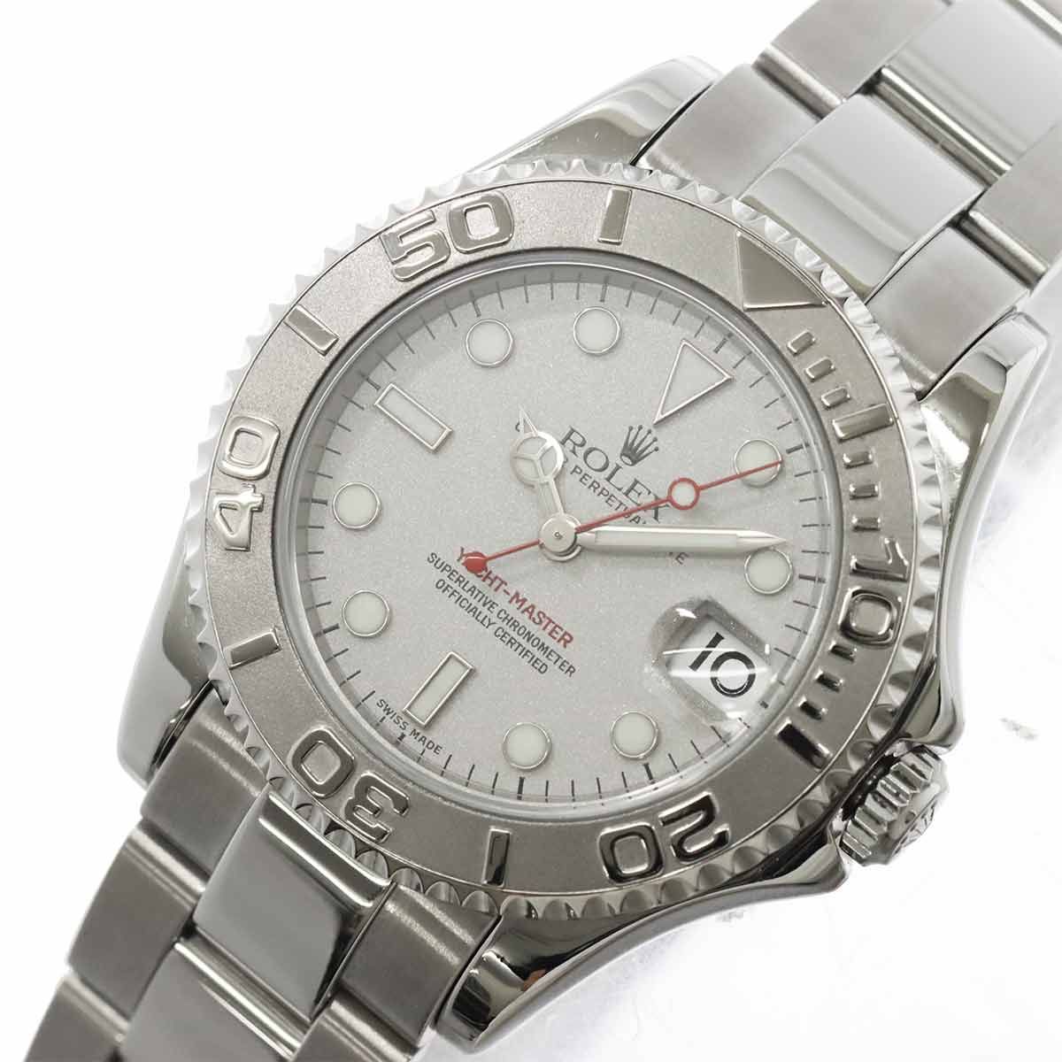 Rolex Yacht Master Star Rolesium No Boys Watch PT Platinum Bezel Date Automatic — view 7