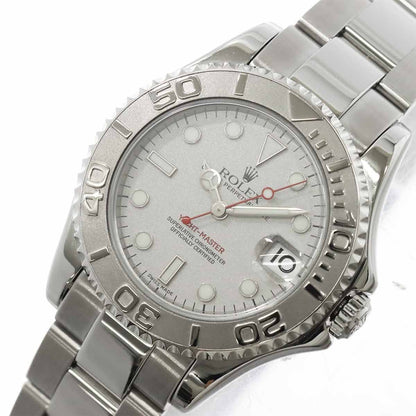 Rolex Yacht Master Star Rolesium No Boys Watch PT Platinum Bezel Date Automatic — view 7