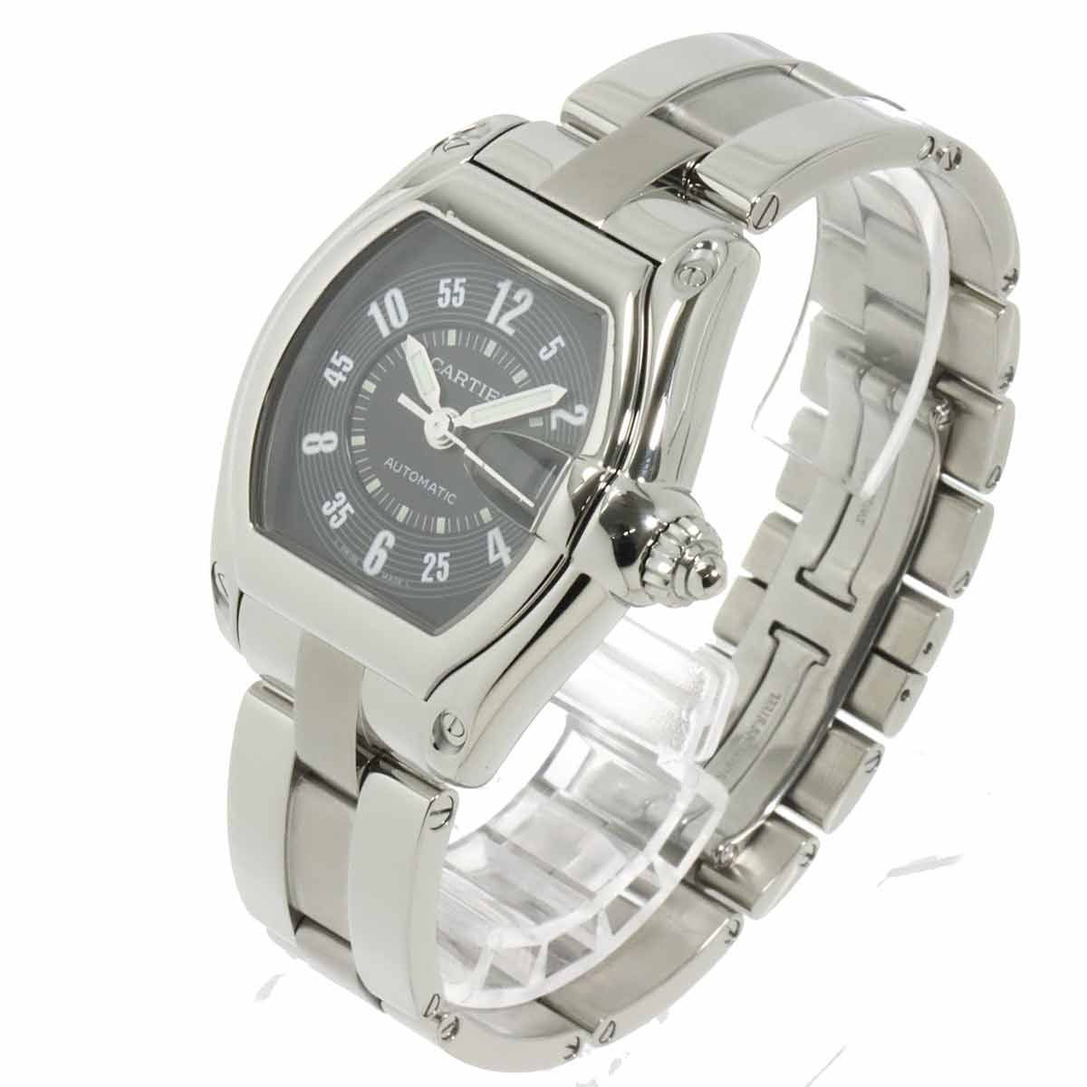 Cartier Roadster LM Watch Date Black Automatic — view 2