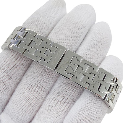 Hermes Watch Quartz Stainless Steel Silver Black Polished — view 6