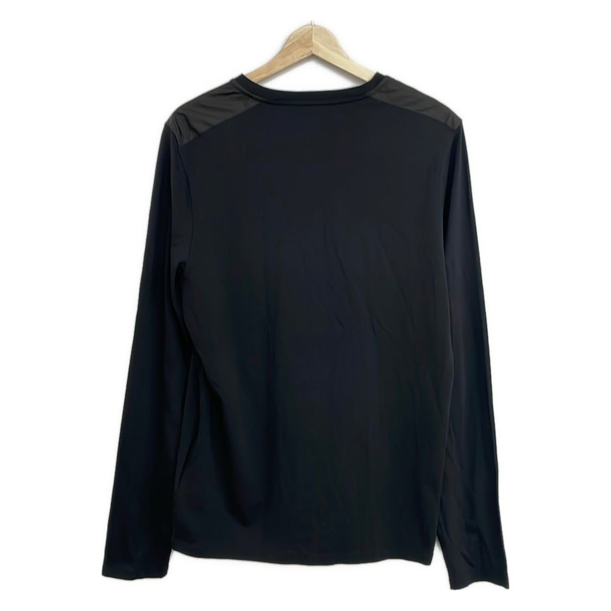 Prada Long Sleeve T-Shirt Black Crew — view 2