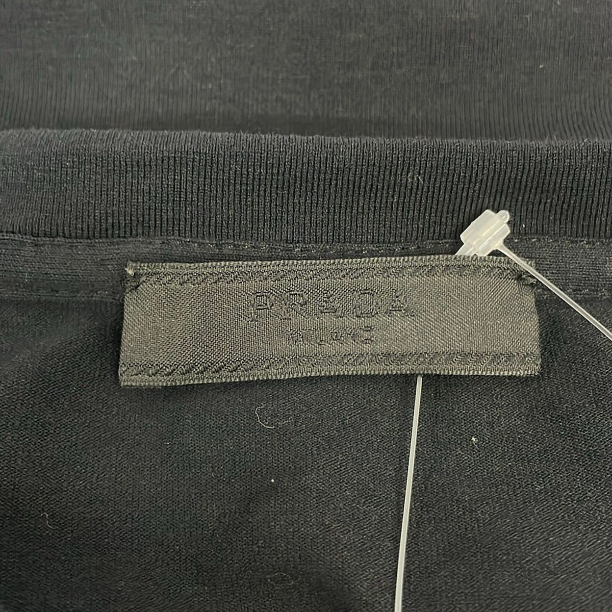 Prada Long Sleeve T-Shirt Black Crew — view 3